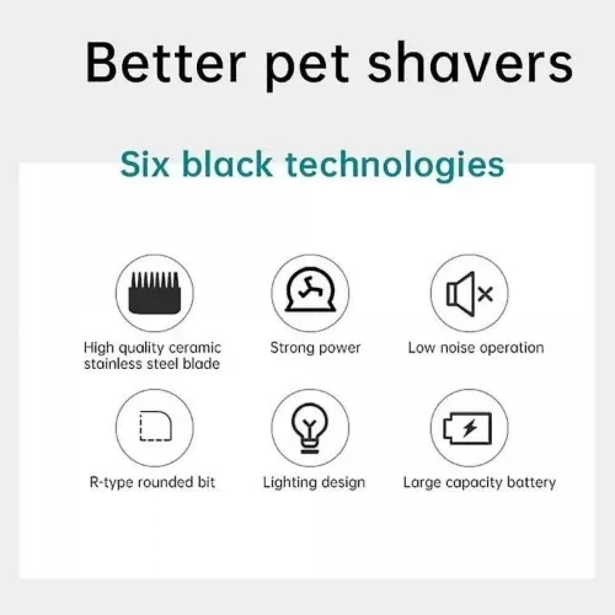 VGR V-208 Professional Pet Barber Ηλεκτρική Κουρευτική Μηχανή (Κόκκινο)