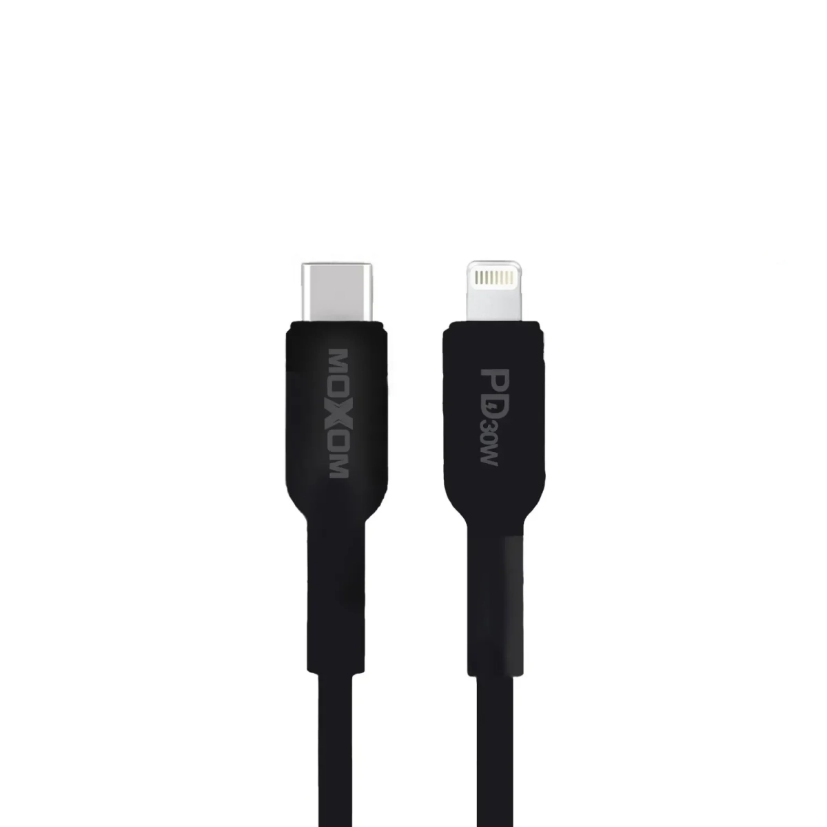 Moxom (MX-CB133) Lightning Cable 2m 30w Μαύρο