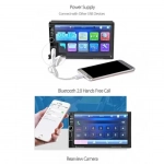 Ηχοσύστημα αυτοκινήτου Bluetooth USB – AUX – FM με οθόνη αφής & τηλεχειριστήριο Pervoi CTC-7030