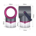 Ηλεκτρική Εντομοπαγίδα Led Mosquito Lamp – Μαύρο