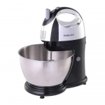 Sokany KF-906CS Μίξερ με Inox Κάδο 4lt Μαύρο 800W