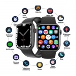 Smartwatch i7 Pro 1.75″ TFT IP68 για iOS/Android Μαύρο