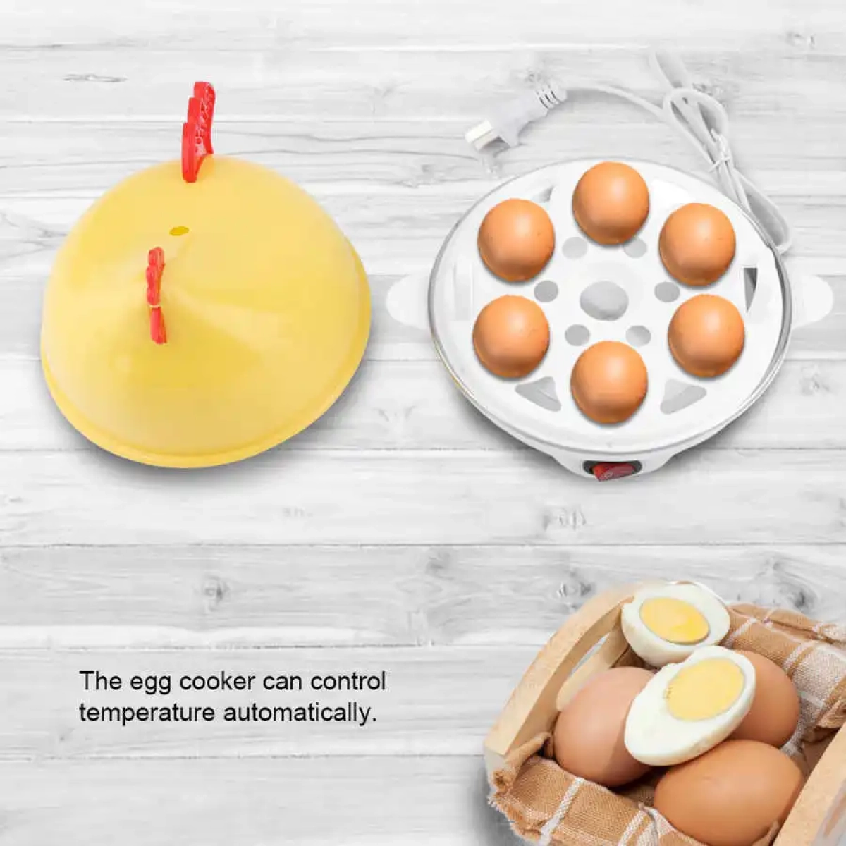 Ηλεκτρικός βραστήρας αυγών 7 θέσεων 350W Egg Cooker