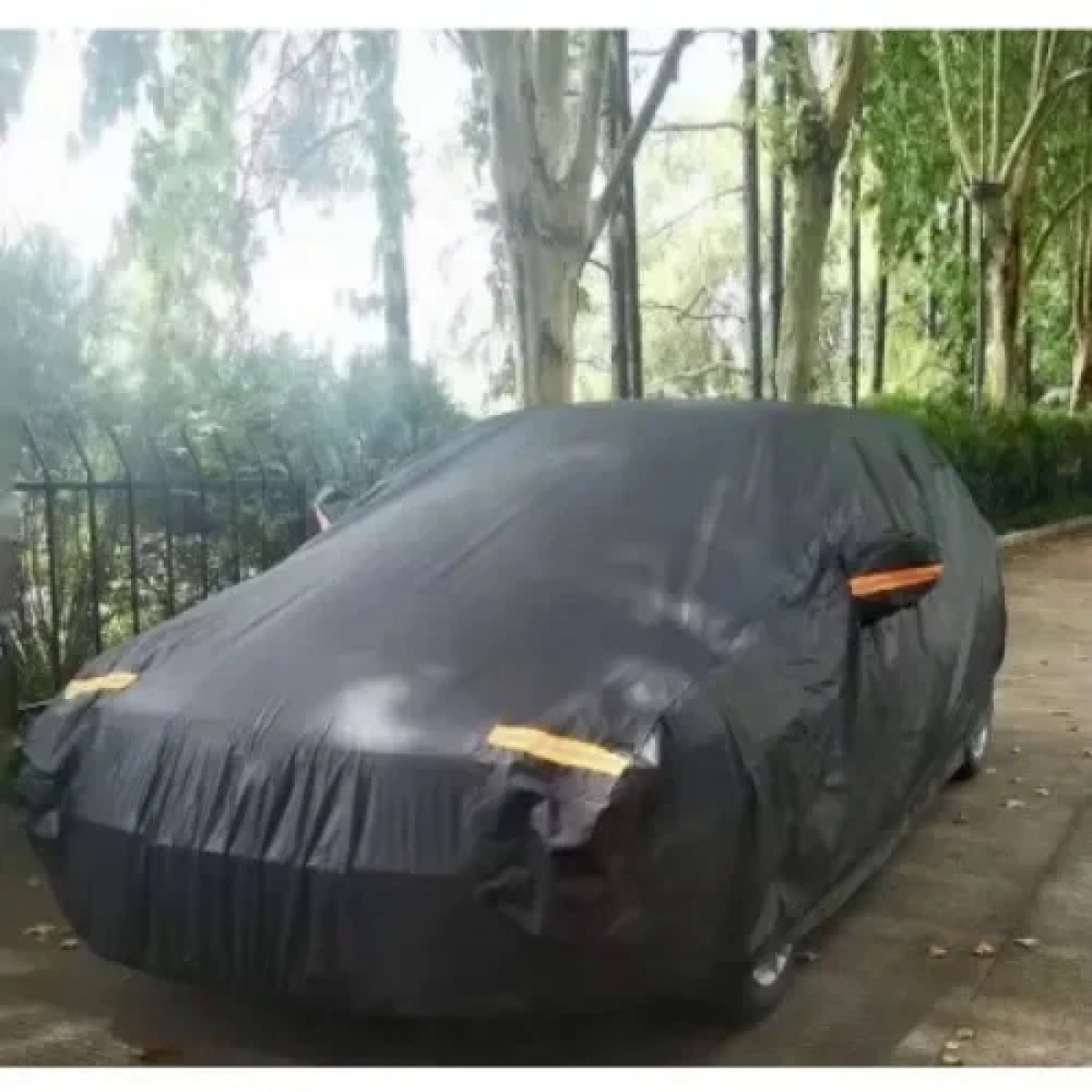 Αδιάβροχη κουκούλα αυτοκινήτου 480x175x120cm Carsun για Sedan/SUV C1818-L μαύρο (L)