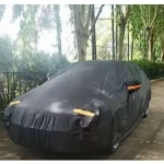 Αδιάβροχη κουκούλα αυτοκινήτου 480x175x120cm Carsun για Sedan/SUV C1818-L μαύρο (L)