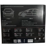 Αδιάβροχη κουκούλα αυτοκινήτου 480x175x120cm Carsun για Sedan/SUV C1818-L μαύρο (L)