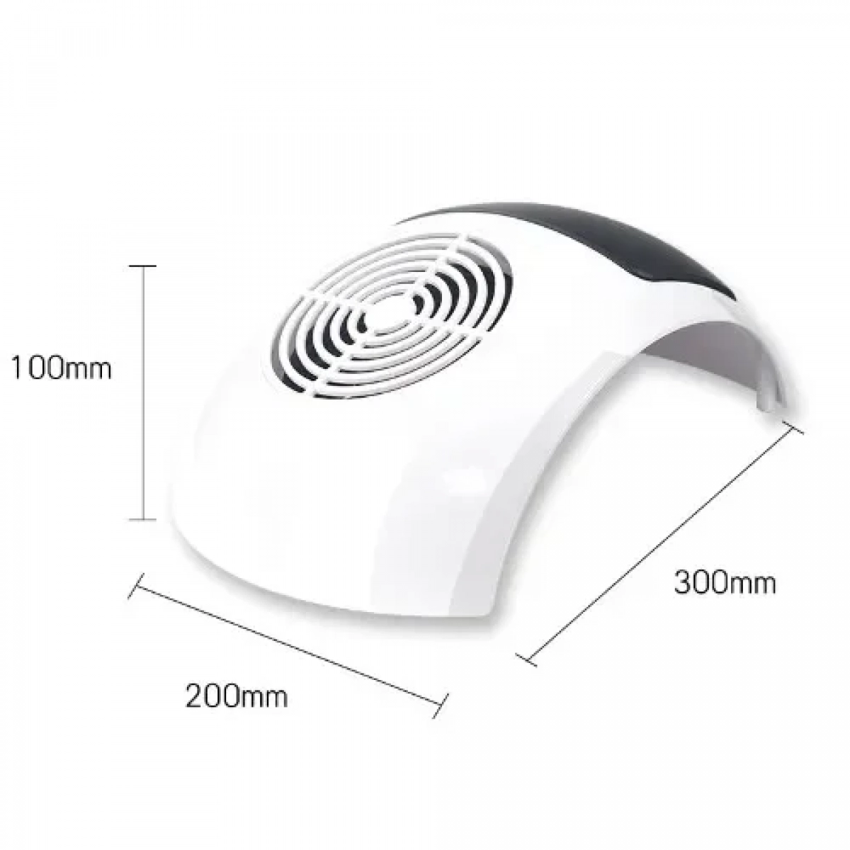 Επαγγελματικός απορροφητήρας σκόνης νυχιών 80W BQ-607