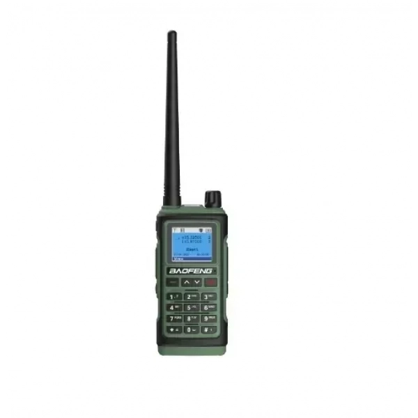 Ασύρματος πομποδέκτης με έγχρωμη οθόνη UHF/VHF UV-17 πράσινο