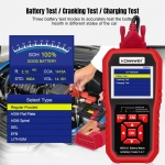 Konnwei KW880 Ψηφιακό Battery Tester με Κροκοδειλάκια