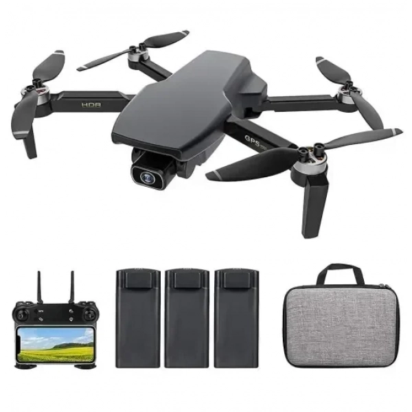 Drone με κάμερα 4K και τηλεχειριστήριο SG108 μαύρο