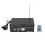 Ενισχυτής με λειτουργία bluetooth Hi-Fi stereo & τηλεχειριστήριο BT-698D μαύρο