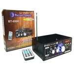 Ενισχυτής με λειτουργία karaoke, bluetooth & LED φωτισμό BT-699D μαύρο - Image 2