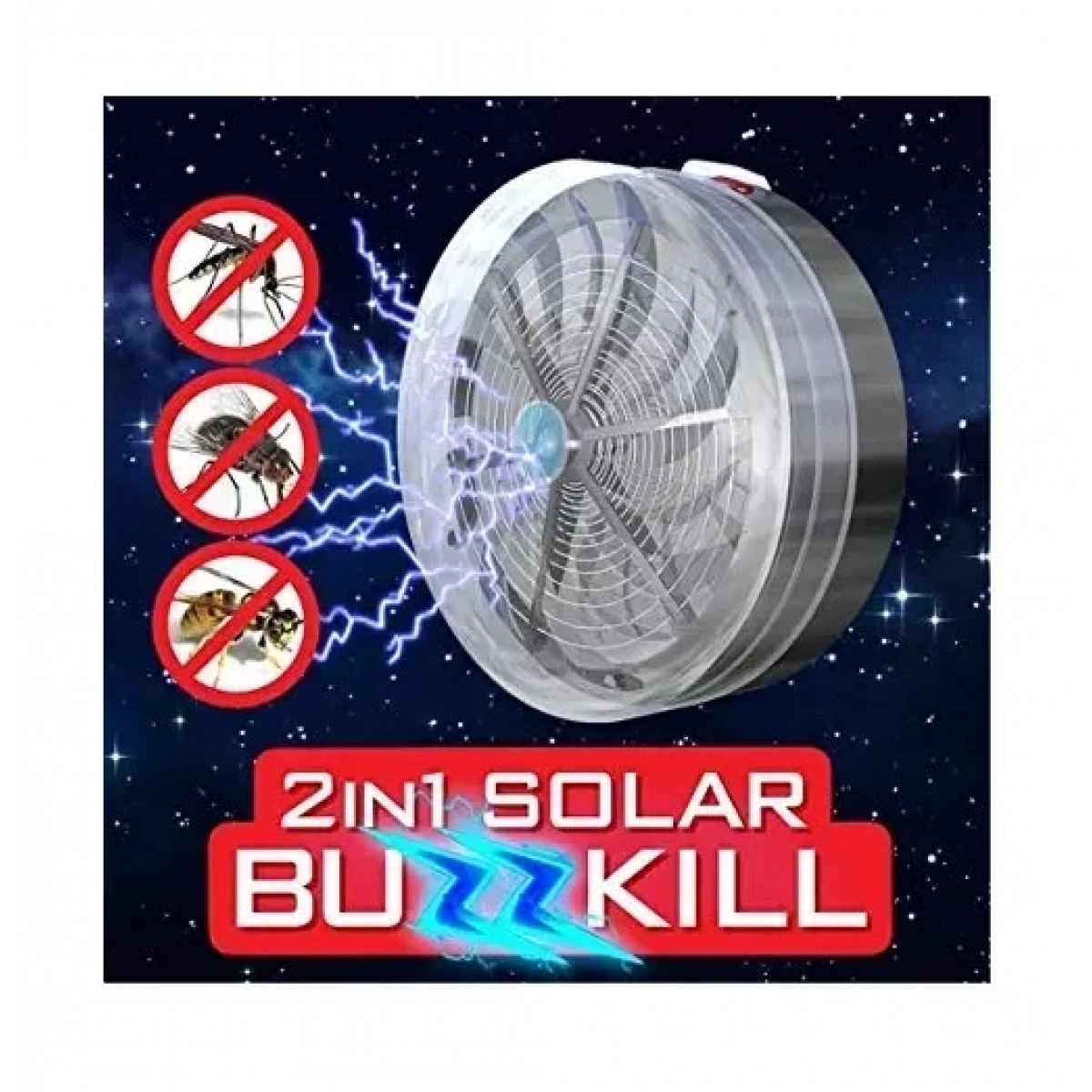 Εξολοθρευτής κουνουπιών με ηλιακό πάνελ Solar Buzz Kill - Image 2
