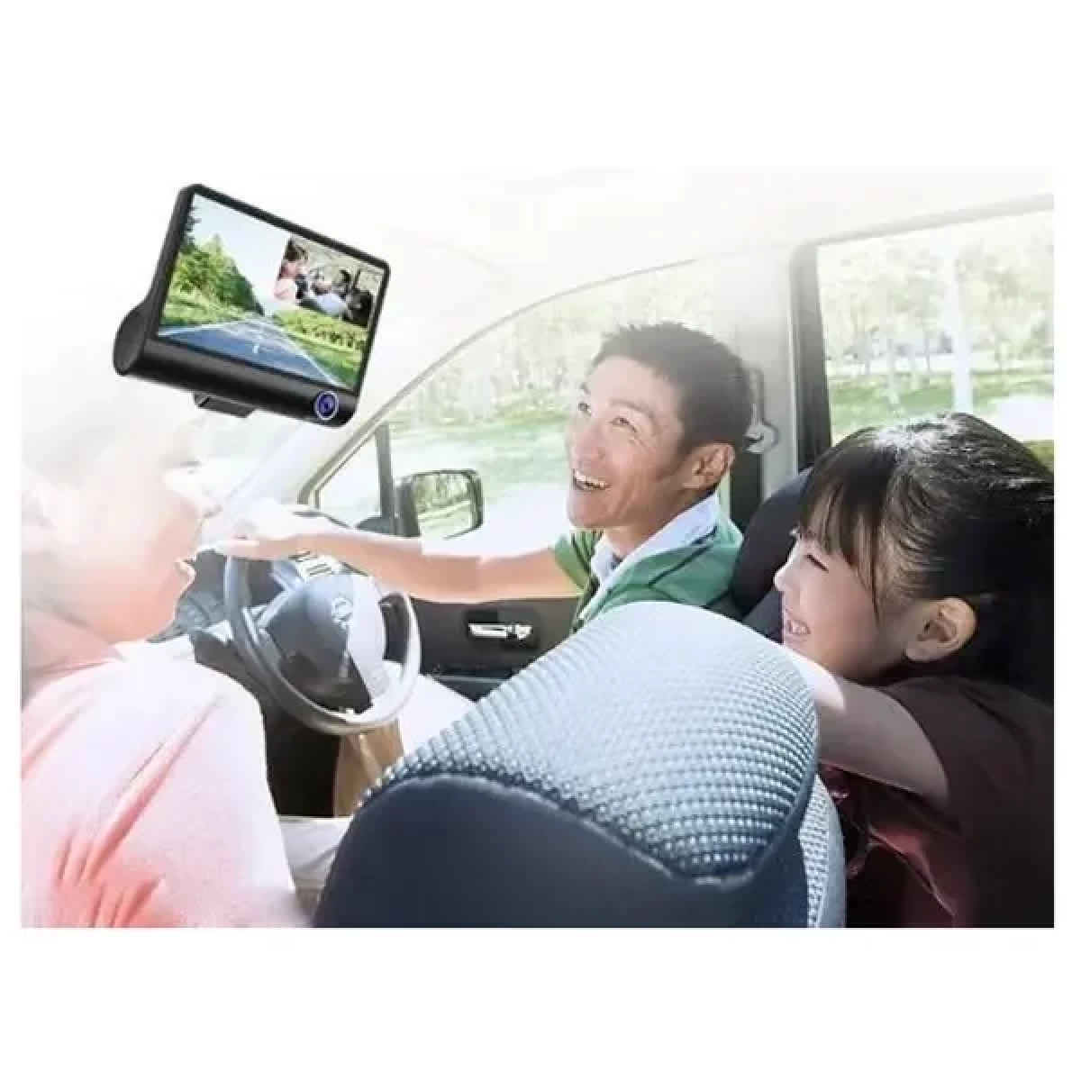 Φορητή κάμερα αυτοκινήτου με 3 φακούς full hd jg-x001