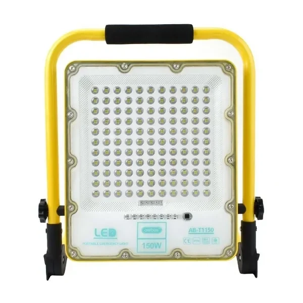 Φορητός Επαναφορτιζόμενος Προβολέας 121LED 150W IP66 aerbes AB-T1150
