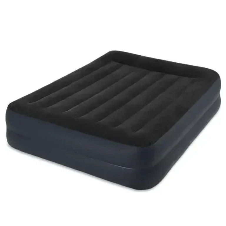 Φουσκωτό στρώμα ύπνου υπέρδιπλο 152 x 203 x 42 INTEX μαύρο
