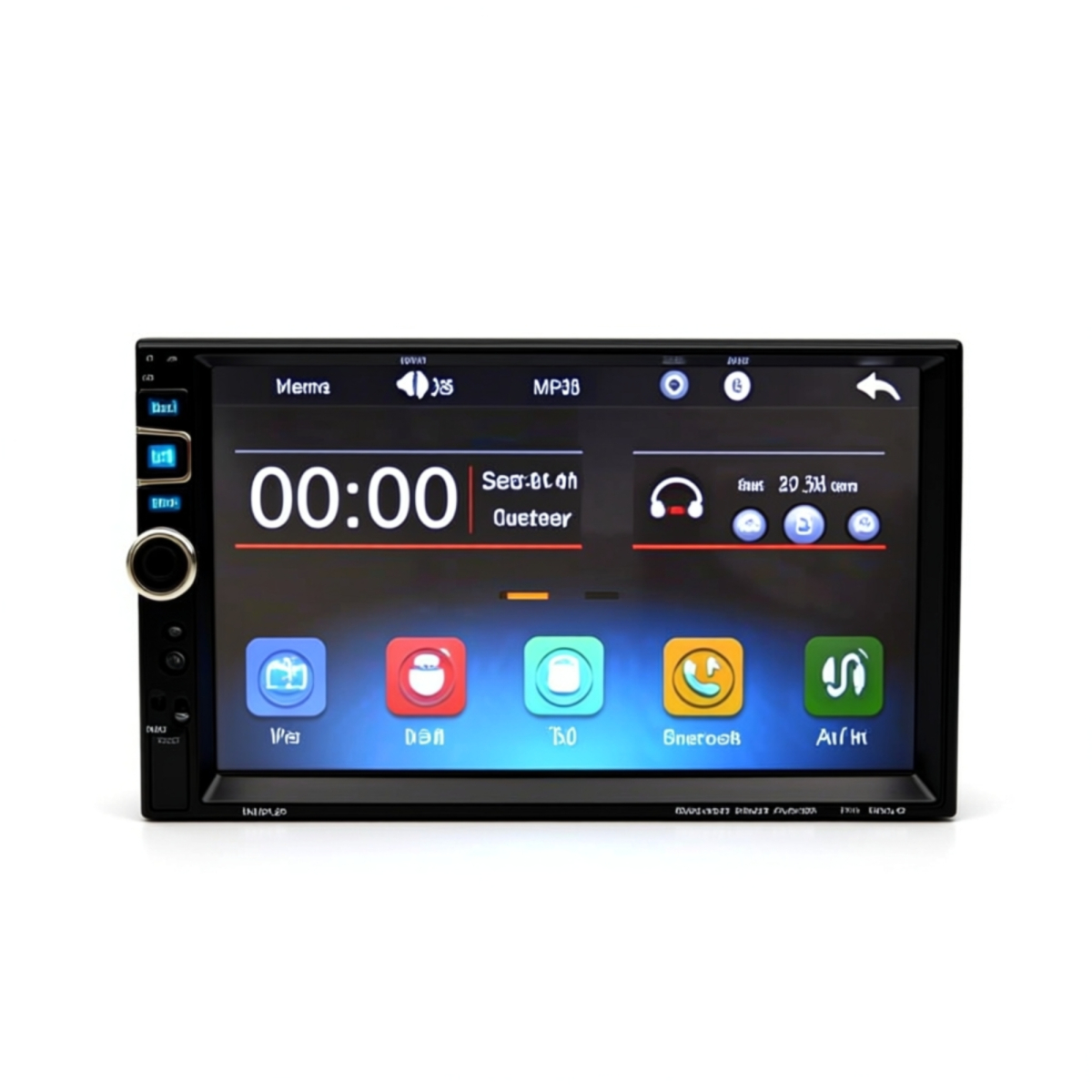 Ηχοσύστημα αυτοκινήτου Bluetooth USB – AUX – FM με οθόνη αφής & τηλεχειριστήριο Pervoi CTC-7030