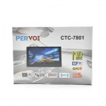 Ηχοσύστημα αυτοκινήτου Bluetooth USB/WiFi/GPS με οθόνη αφής Pervoi CTC-7801 - Image 2