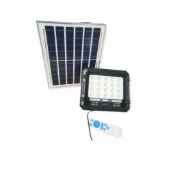 Ηλιακός προβολέας 100W LED με χρονοδιακόπτη και τηλεχειριστήριο Aerbes AB-T5100