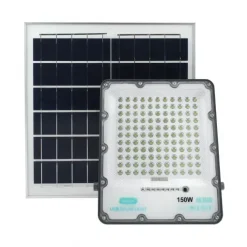Ηλιακός προβολέας 150W LED με χρονοδιακόπτη και τηλεχειριστήριο Aerbes AB-T0150