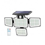 Ηλιακός προβολέας 40W LED με 4 περιστρεφόμενες κεφαλές και τηλεχειριστήριο Aerbes AB-TA169