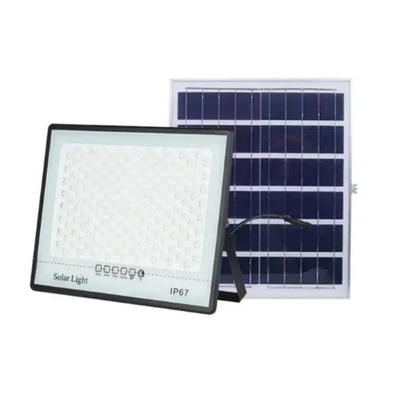 Ηλιακός προβολέας εξωτερικού χώρου 400W IP67 με τηλεχειριστήριο