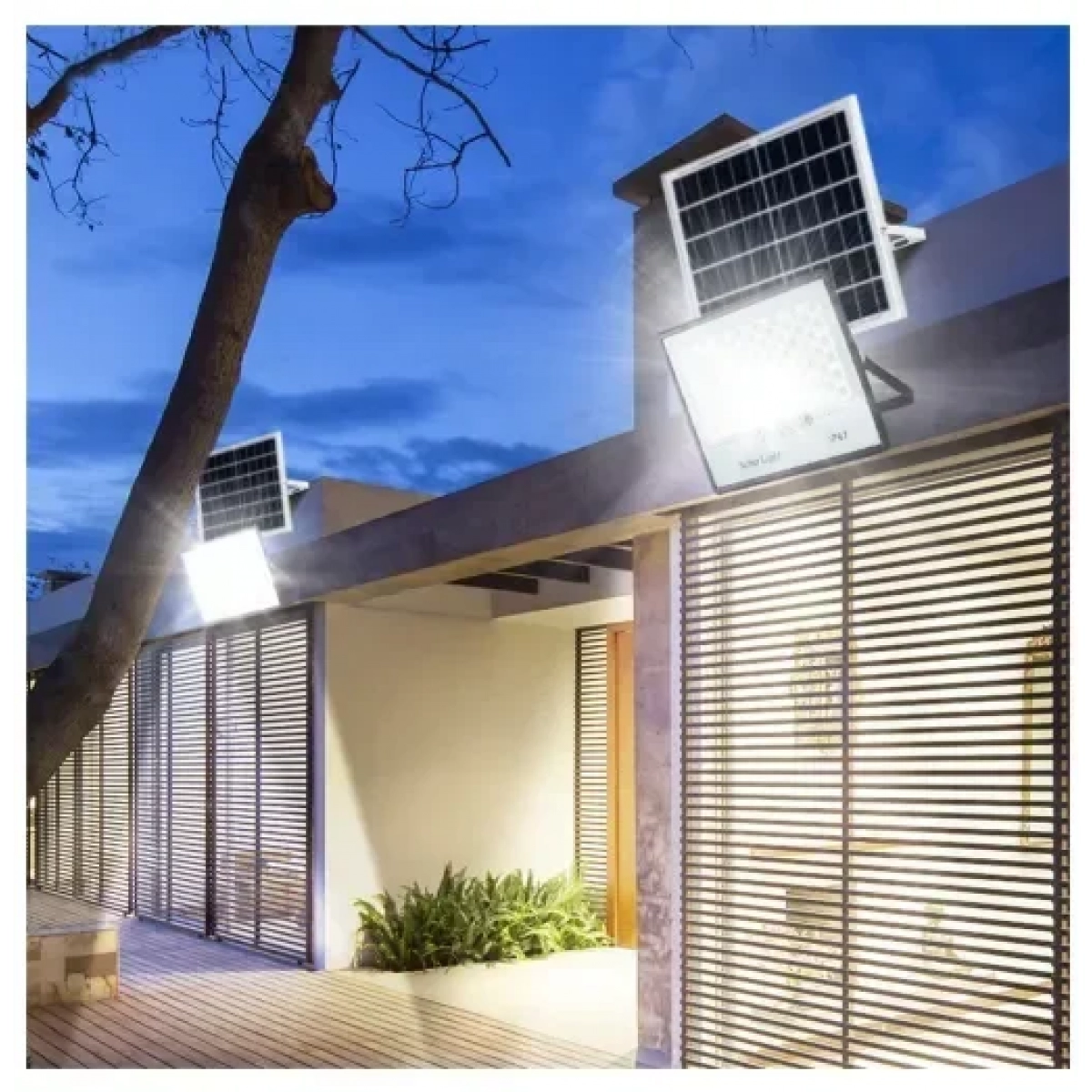 Ηλιακός προβολέας εξωτερικού χώρου 800W IP67 με τηλεχειριστήριο - Image 4