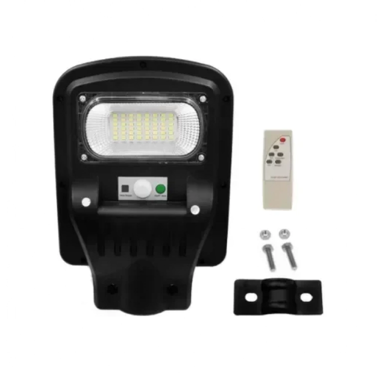 Ηλιακός προβολέας LED με αισθητήρα κίνησης 50W & τηλεχειριστήριο Jortan