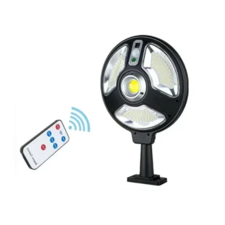 Ηλιακός προβολέας με αισθητήρα κίνησης 120 LED & τηλεχειριστήριο YH-1288B