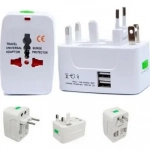 Αντάπτορας ταξιδιού γενικής χρήσης με usb και 2A Andowl Q-A178