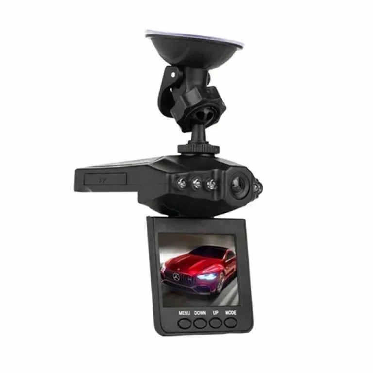Κάμερα DVR με Νυχτερινή Λήψη, Ανίχνευση Κίνησης & Οθόνη 2.4″ για Ταμπλό Αυτοκινήτου Andowl R-QF4 – Μαύρο