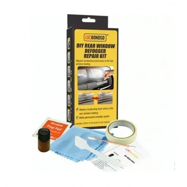 Kit επιδιόρθωσης σπασμένων γραμμών πλέγματος για πίσω τζάμι αυτοκινήτου DIY Rear Window Defogger Repear W08244
