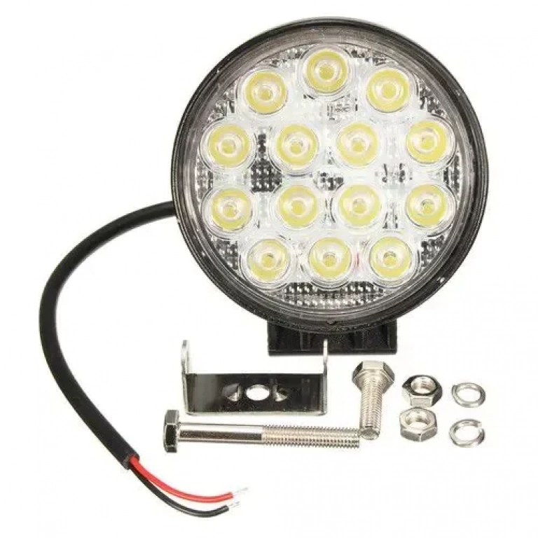 Αδιάβροχο στρογγυλό προβολάκι LED 42W 12V 3500 Lumens JP3