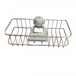 Μεταλλικό ράφι βρύσης για σφουγγάρι σε ασημί χρώμα E97 - Photo11