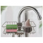 Μεταλλικό ράφι βρύσης για σφουγγάρι σε ασημί χρώμα E97 - Photo9