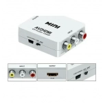 Μετατροπέας σήματος εικόνας και ήχου RCA female σε HDMI AV2HDMI λευκό - Image 4