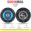 Σετ ηχεία αυτοκινήτου 40W RMS 3 δρόμων TS-1671