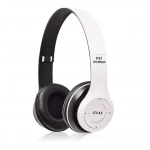 Παιδικά ακουστικά ενσύρματα/ασύρματα Bluetooth On Ear P47 λευκό