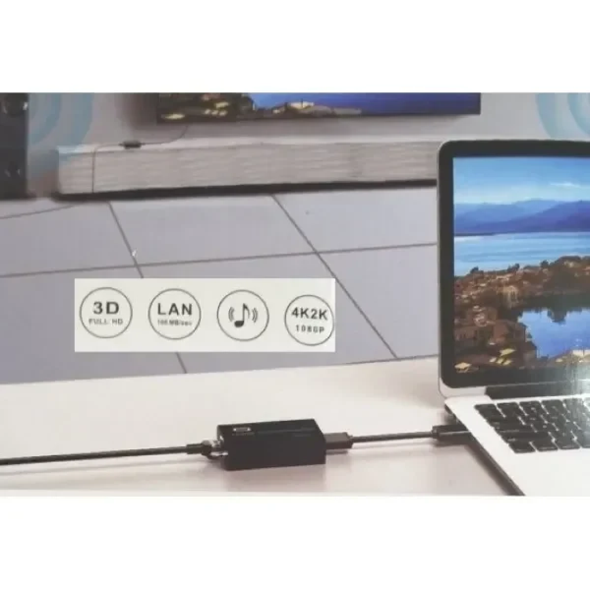 Προέκταση HDMI μέσω καλωδίου UTP cat-5e/6 Andowl Q-HD6
