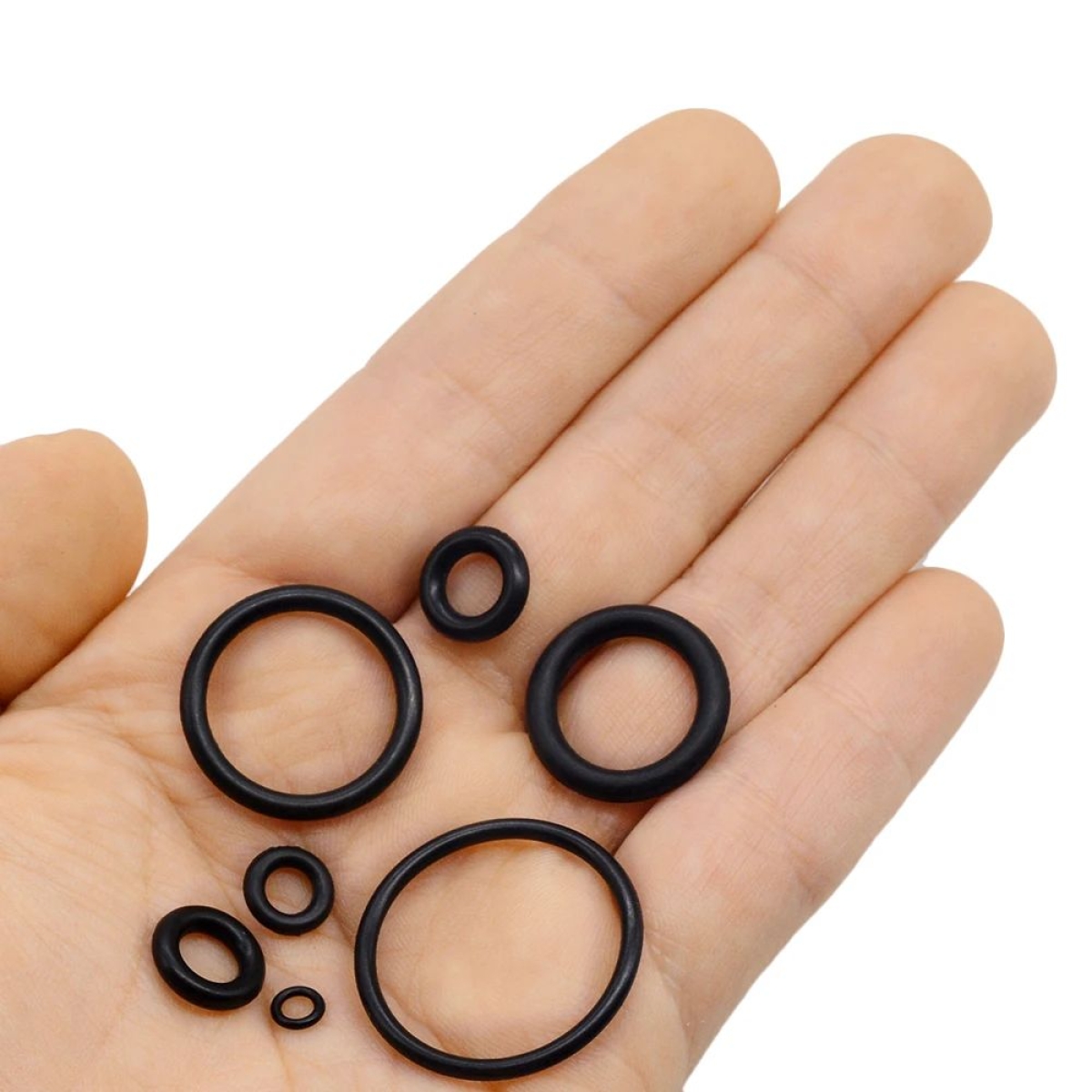 Σετ τσιμούχες O-Ring 225 τεμάχια μαύρο