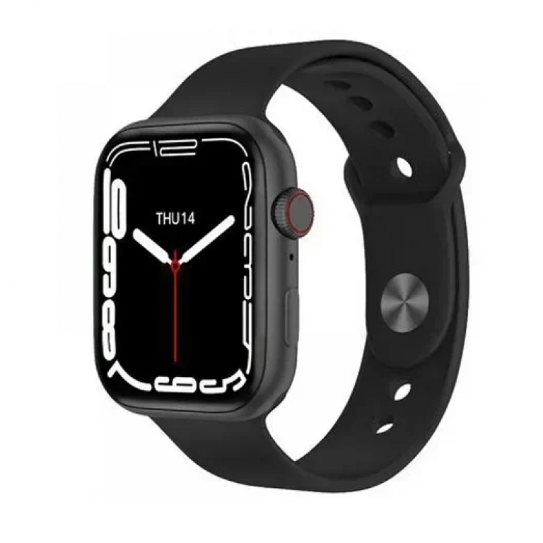 Smartwatch i7 Pro 1.75" TFT IP68 για iOS/Android Μαύρο