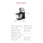 Sokany KF-906CS Μίξερ με Inox Κάδο 4lt Μαύρο 800W - Photo6