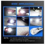 T10 LED 12V 3 SMD 3020 3W 188LM 6500K ψυχρό λευκό 2 τεμάχια A500 SL2 T10W NOVSIGHT - Image 5