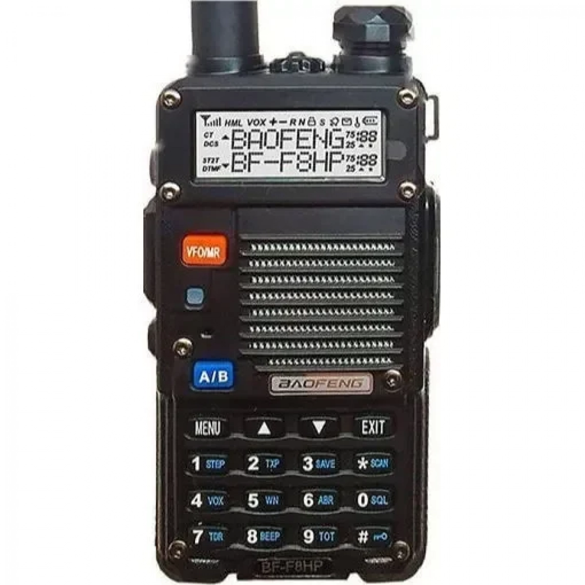 Baofeng BF-F8HP Ασύρματος Πομποδέκτης UHF/VHF 8W με Μονόχρωμη Οθόνη