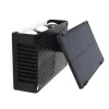 Επιτοίχιο Ηλιακό Φωτιστικό 6LED Ψυχρού Φωτισμού 3000Κ OEM – Μαύρο