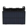 Επιτοίχιο Ηλιακό Φωτιστικό 6LED Ψυχρού Φωτισμού 3000Κ OEM – Μαύρο
