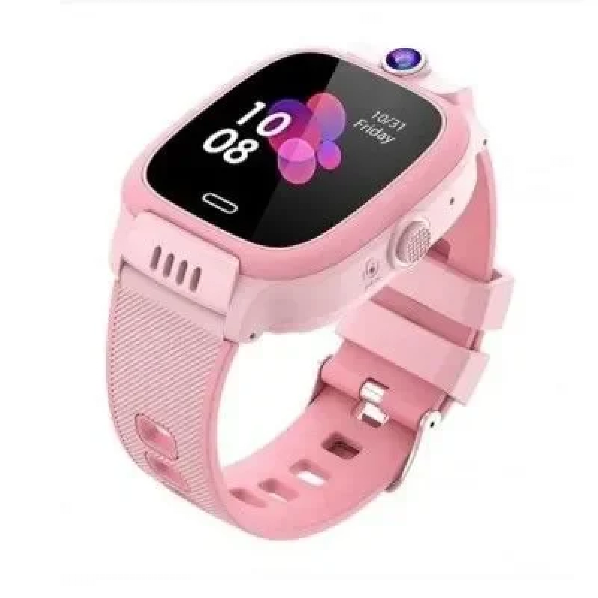 Y31 Παιδικό Smartwatch με GPS και Καουτσούκ/Πλαστικό Λουράκι Ροζ