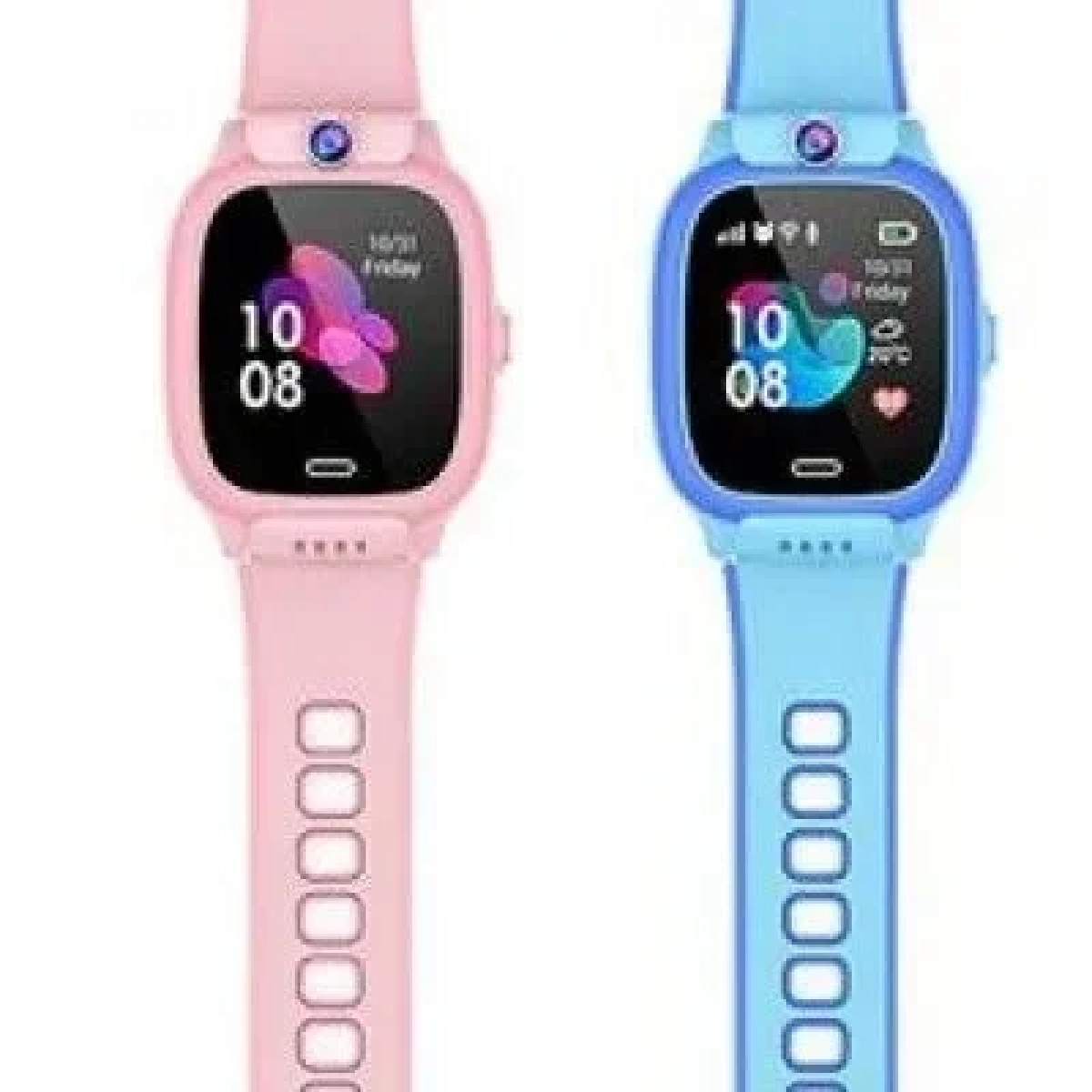 Y31 Παιδικό Smartwatch με GPS και Καουτσούκ/Πλαστικό Λουράκι Ροζ
