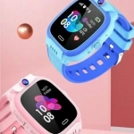 Y31 Παιδικό Smartwatch με GPS και Καουτσούκ/Πλαστικό Λουράκι Ροζ