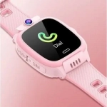 Y31 Παιδικό Smartwatch με GPS και Καουτσούκ/Πλαστικό Λουράκι Ροζ